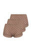 Hype The Detail Underbukser - 65 3 Pack - Brown