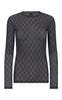 Hype the Detail Bluse - Mesh 14 - Grey