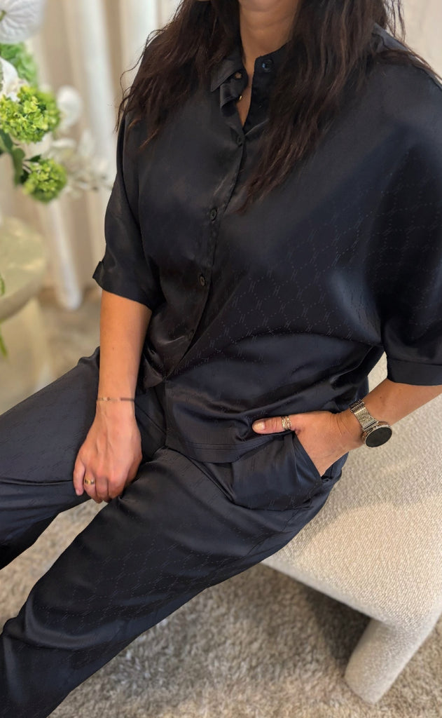 Hype the Detail Bukser - Wide 21 - Black