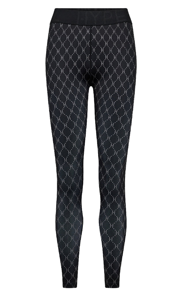 Hype the Detail Leggings - Printed 21 - Black