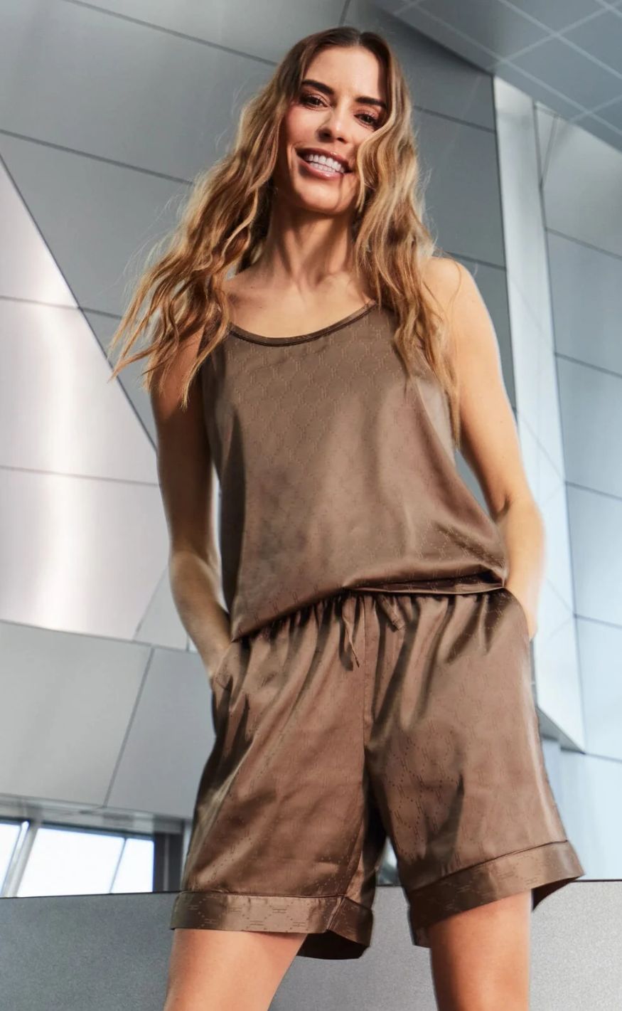 Hype the Detail Pyjamas - 40 - Brown