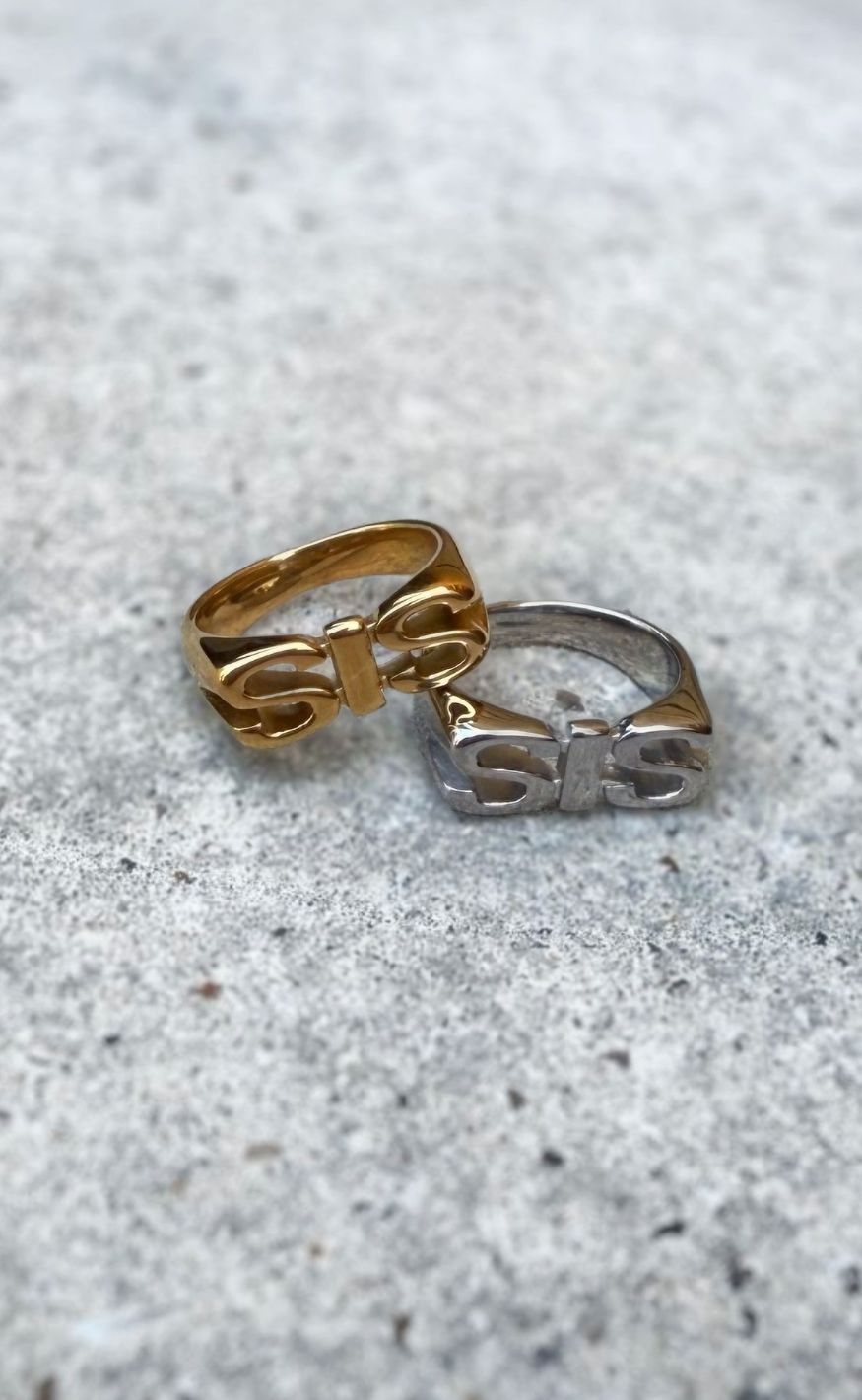*IKKE AKTIVER* Smykkeli Copenhagen Ring - SIS - Silver Colour