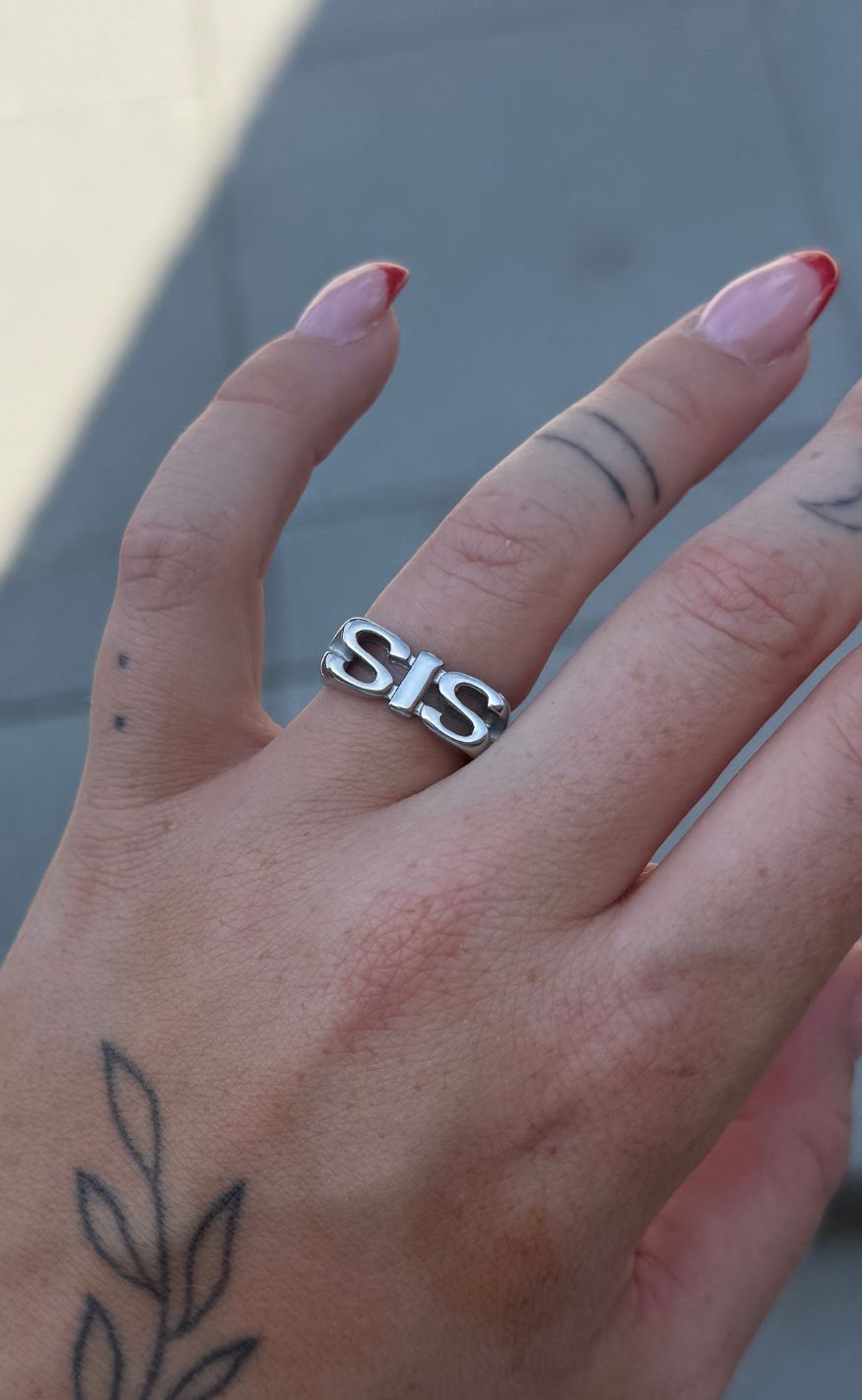 *IKKE AKTIVER* Smykkeli Copenhagen Ring - SIS - Silver Colour