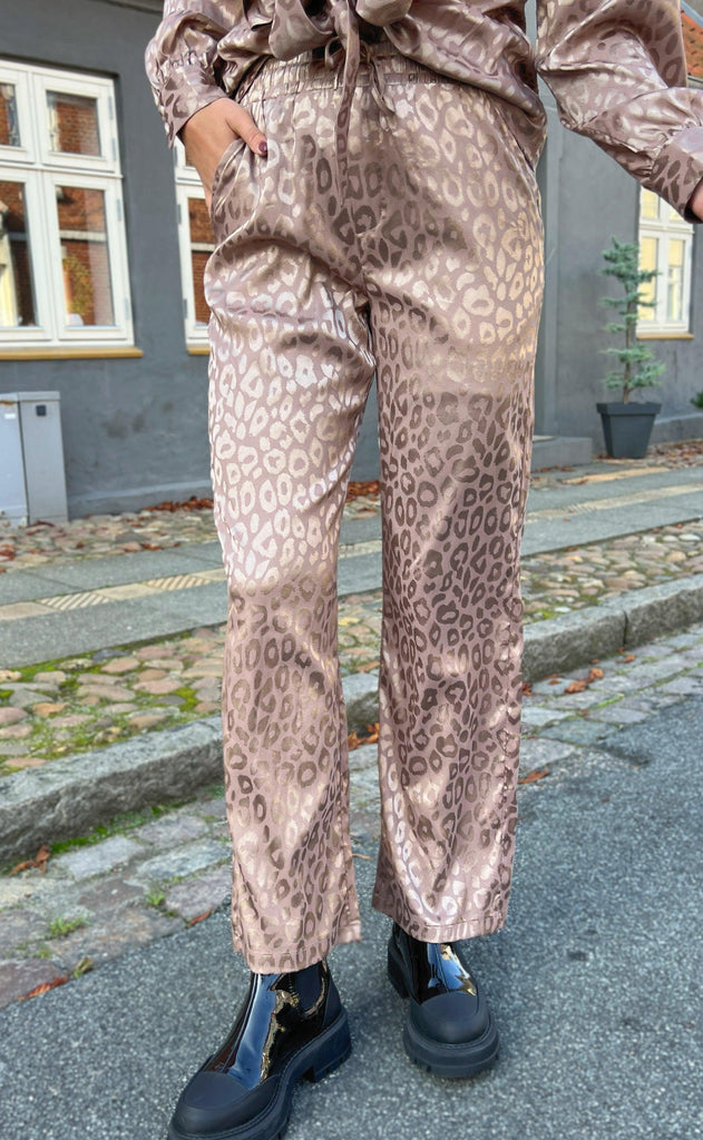 INA Copenhagen Bukser - Ida - Golden Leopard