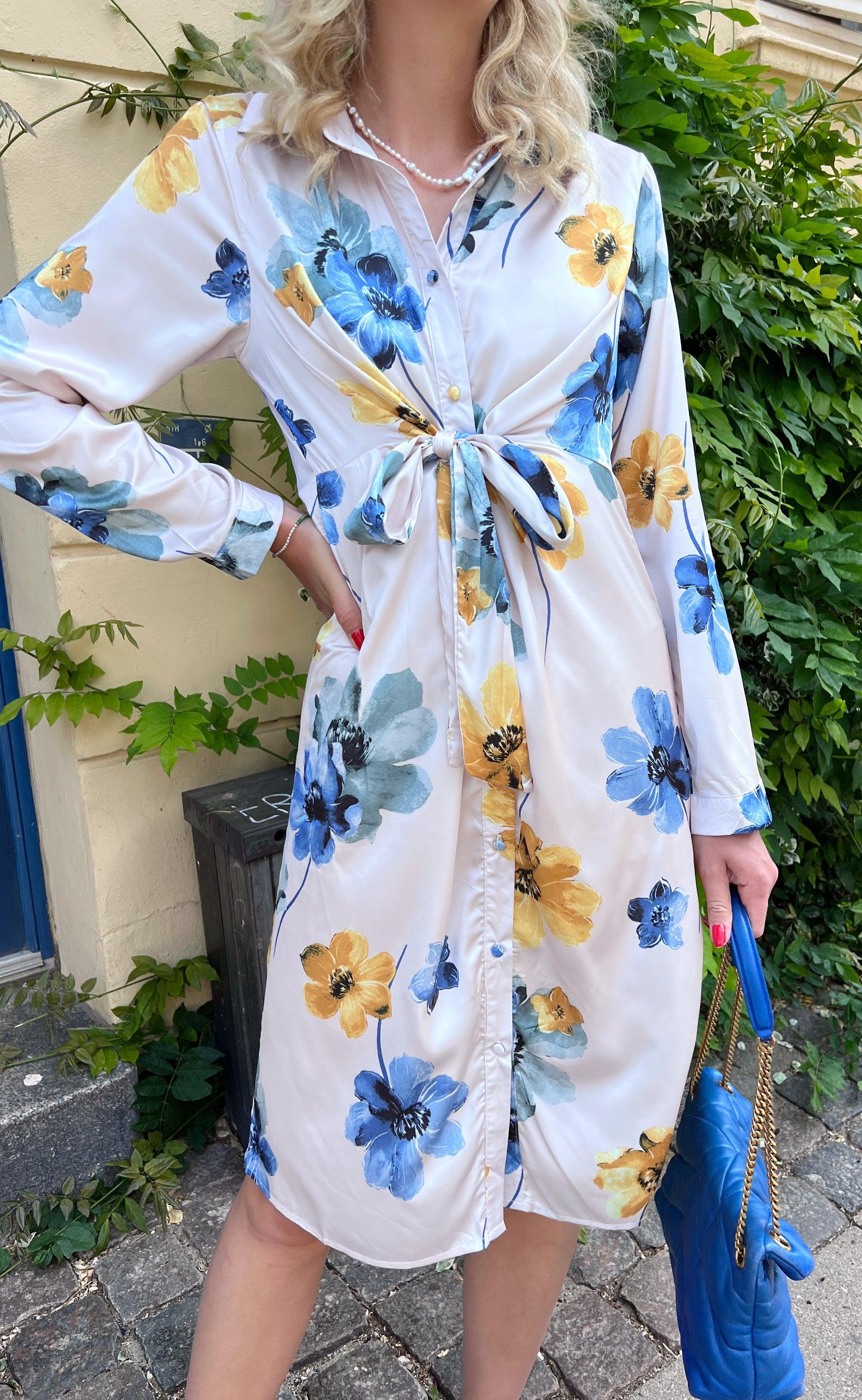 INA Kjole - Amalfi - Sunrise Blossom | Hurtig levering Fashionbystrand