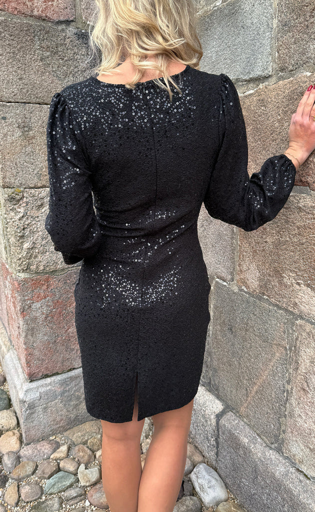 INA Copenhagen Kjole - Bella - Black Sequin