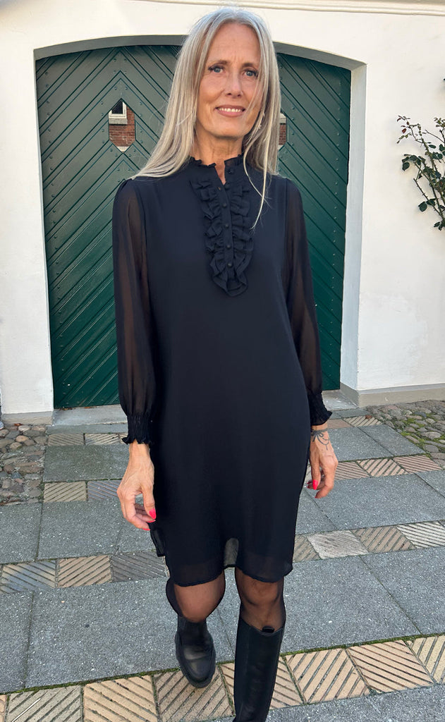 INA Copenhagen Kjole - Cami - Black