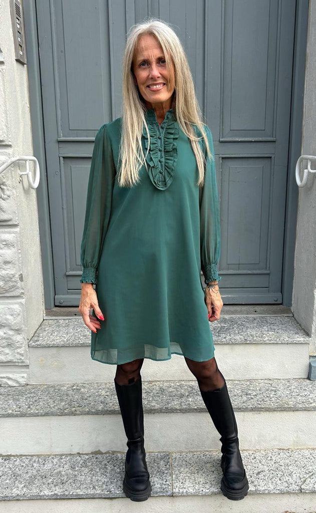 INA Copenhagen Kjole - Cami - Dark Green