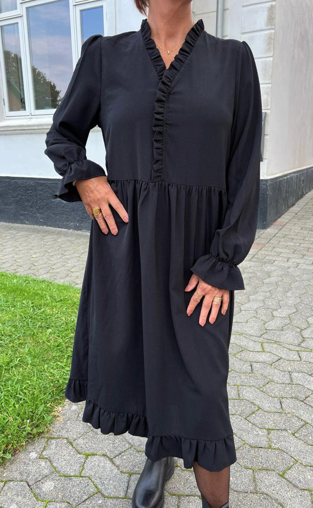 INA Copenhagen Kjole - Catja - Black