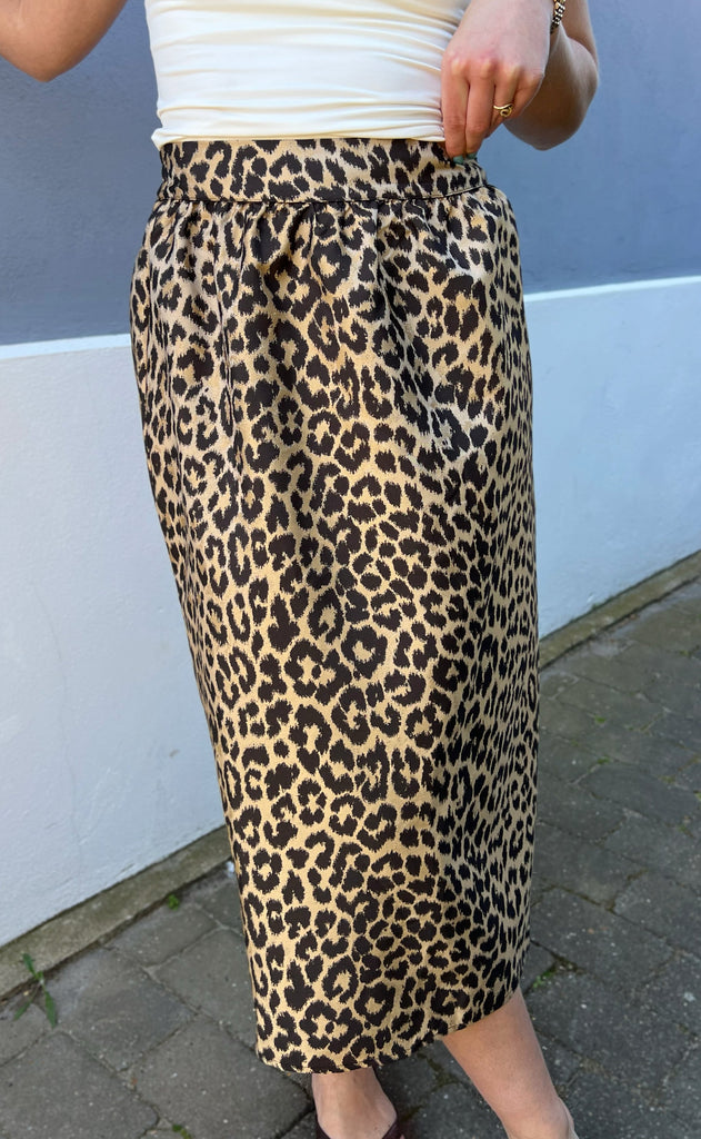 INA Copenhagen Nederdel - Patricia - Shiny Leopard