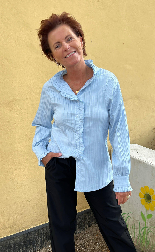 INA Copenhagen Skjorte - Ingrid - Light Blue
