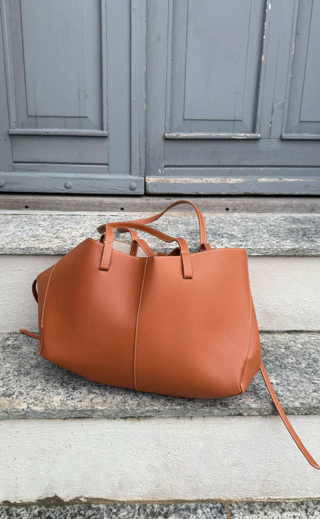 INA Copenhagen Taske - Malou - Camel