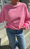 Say INA Copenhagen Sweatshirt - MomLife - Pink Striped