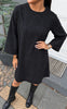 Say INA Copenhagen Kjole - Blake - Black w. Embroidery