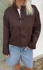 Say INA Copenhagen Trenchcoat - Amie - Chocolate Brown