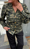 Say INA Copenhagen Bluse - Anora - Camouflage