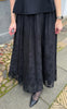 Say INA Copenhagen Nederdel - Luna - Black Flower
