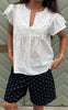 Say INA Copenhagen Top - Carla - Off White