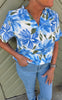 Say INA Copenhagen T-Shirt - Noor - Blue Flowers