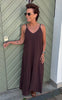 Say INA Copenhagen Kjole - Klara - Dark Brown
