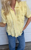 Say INA Copenhagen Skjorte - Alexandra - Light Yellow