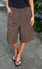 Say INA Copenhagen Jorts - Sanna - Dark Brown