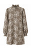 Say INA Copenhagen Kjole - Augusta - Camel W. White Embroidery