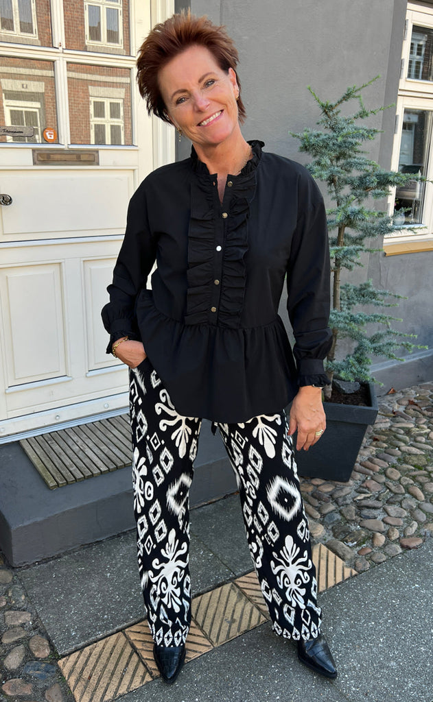 INA Copenhagen Bluse - Frida - Black