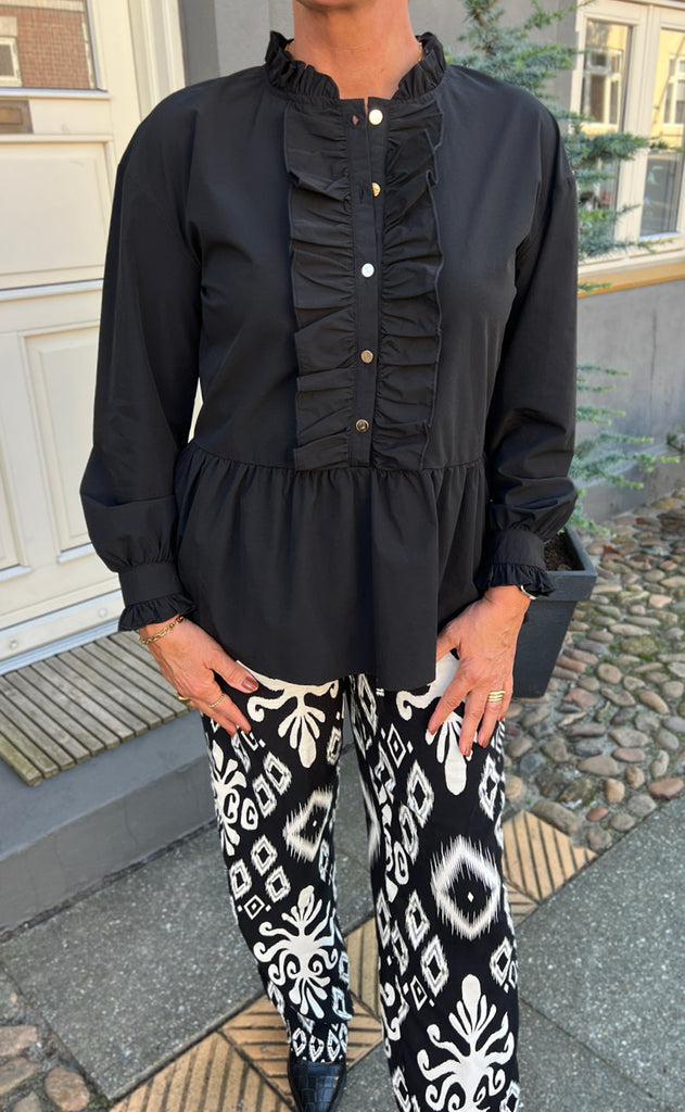 INA Copenhagen Bluse - Frida - Black