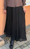 Say INA Copenhagen Nederdel - Kammi Plisse - Black