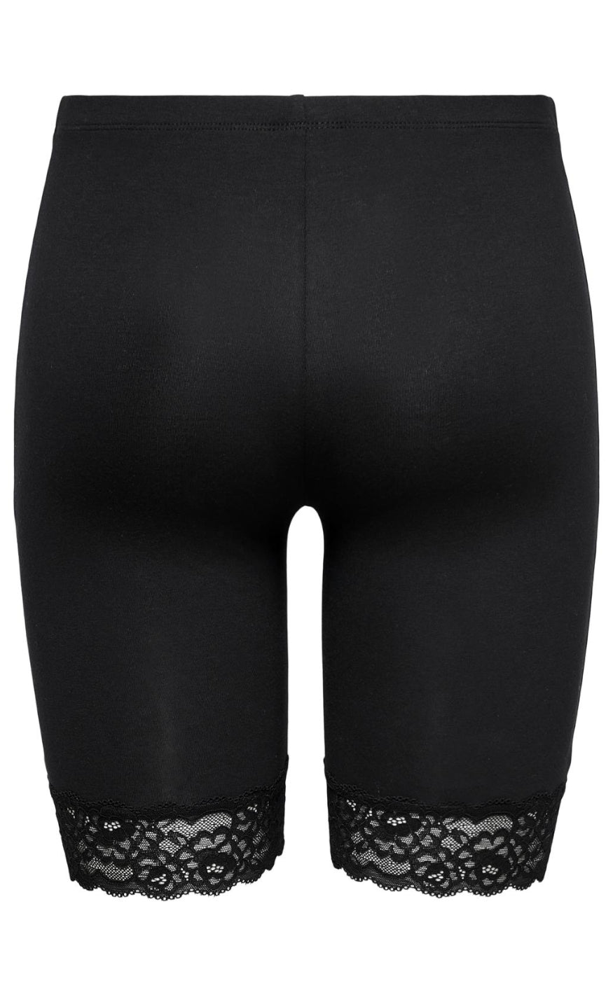 JDY Shorts - Ava Lace - Black