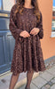 Say INA Copenhagen Kjole - Jane Sequin - Brown Sequin