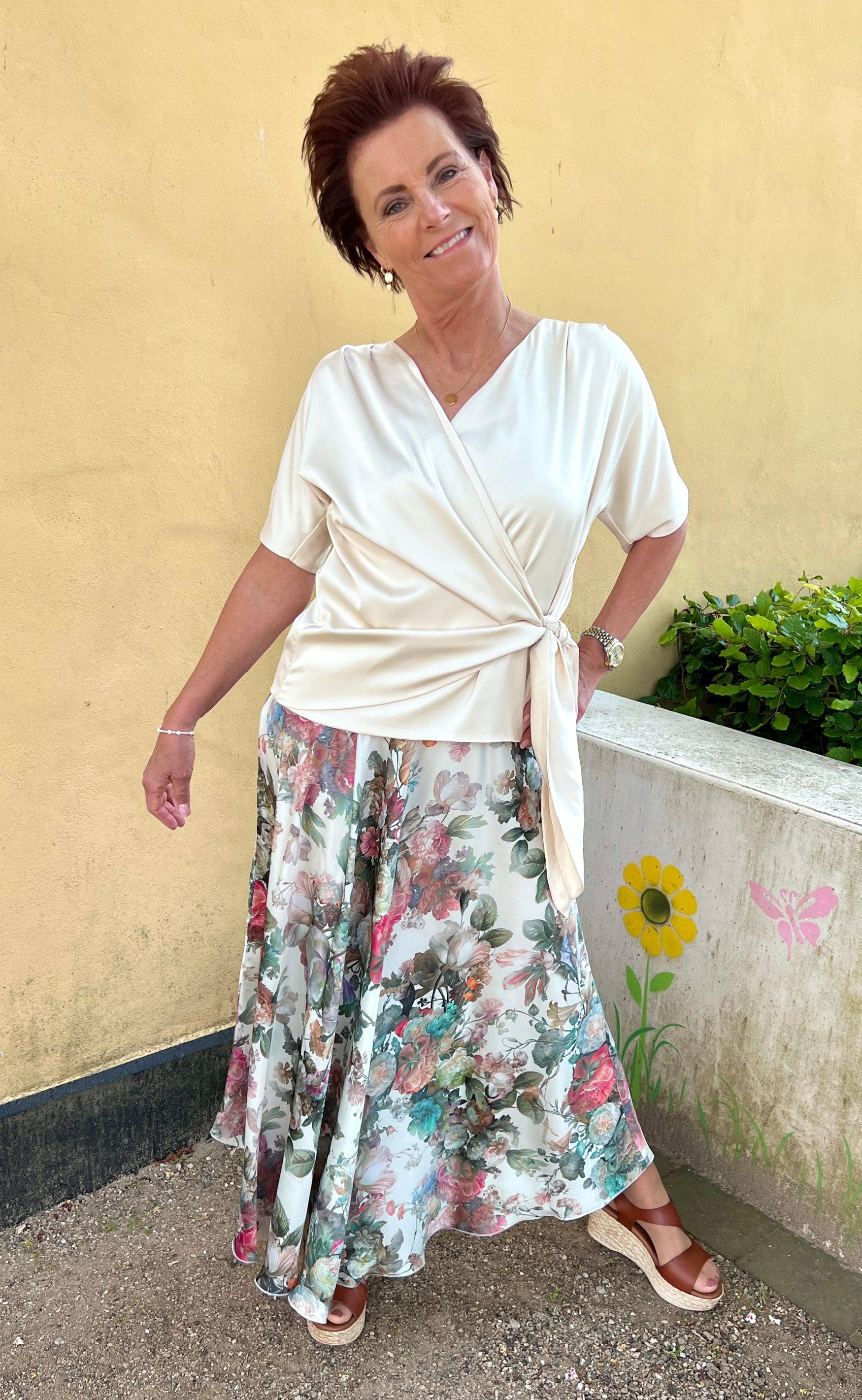 Karmamia Copenhagen Bluse - Dagmar - Ivory