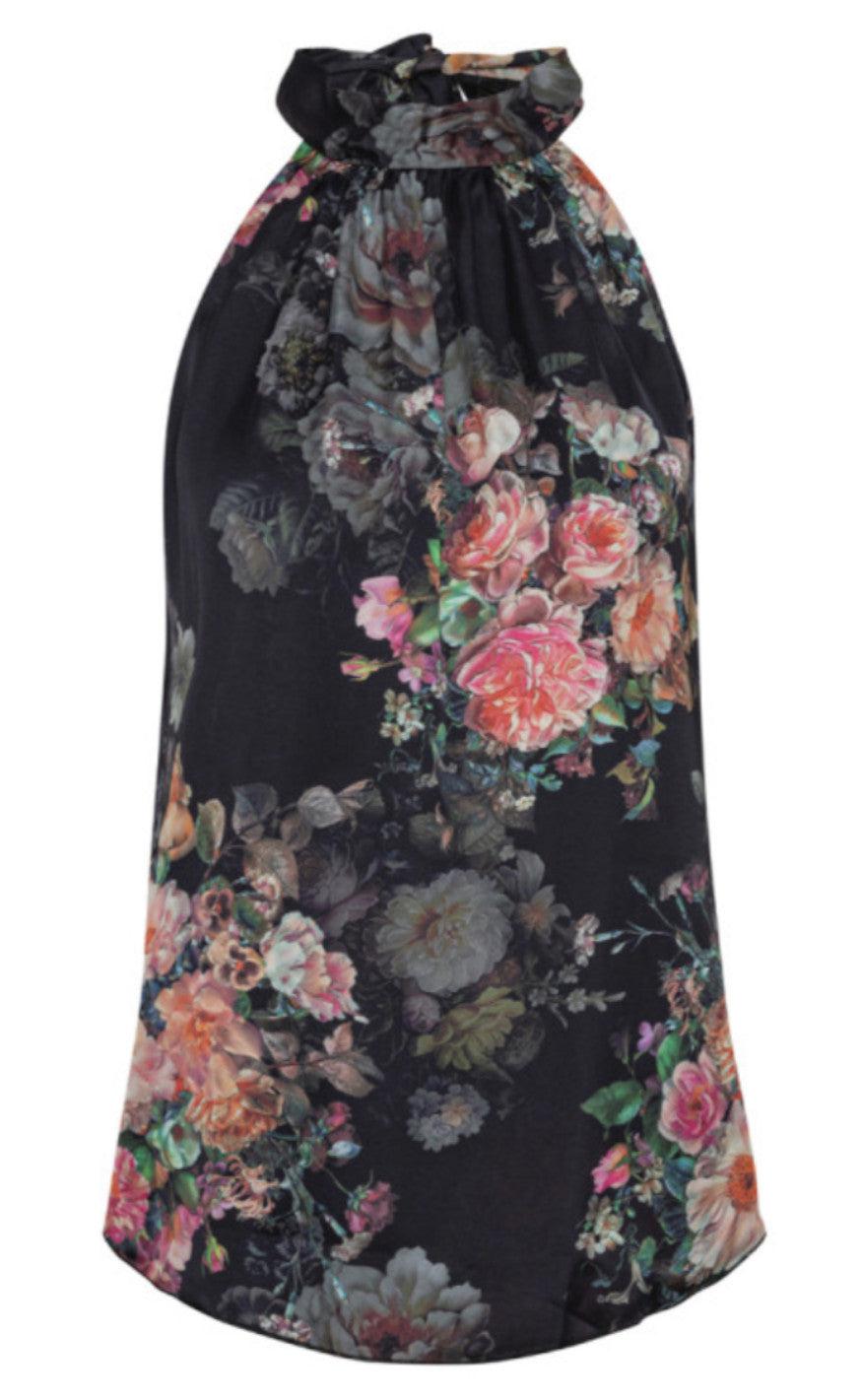 Karmamia Copenhagen Top - Eloise - Daisy Noir Tea Rose