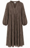Say INA Copenhagen Kjole - Winnie New LS - Dark Brown Lace