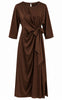 Say INA Copenhagen Kjole - Alina Tie - Dark Brown