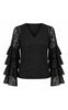 Say INA Copenhagen Bluse - Bellis - Black Lace