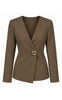Say INA Copenhagen Blazer - Elara - Dark Brown