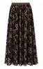 Say INA Copenhagen Nederdel - Sophia Mesh - Brown Flower