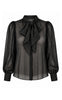 Say INA Copenhagen Skjorte - Nanna - Black W. Glitter Stones