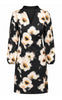 Say INA Copenhagen Kjole - Emily - Black W. White Flowers
