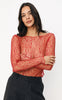 Cras Bluse - Ava - Tango Red