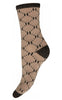 Hype The Detail Strømper - Logo Rib - Sand