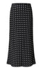 Say INA Copenhagen Nederdel - Juliane - Black w. White Dots