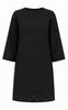 Say INA Copenhagen Kjole - Blake - Black w. Embroidery