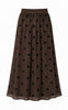 Say INA Copenhagen Nederdel - Lucia - Brown. W Black Dots