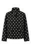Say INA Copenhagen Jakke - Dea Dotted - Black w. White Dots