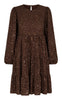 Say INA Copenhagen Kjole - Jane Sequin - Brown Sequin