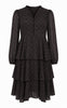 Say INA Copenhagen Kjole - Annabell - Black W. Black Dots