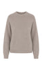 Say INA Copenhagen Strik - Riley O-Neck - Latte